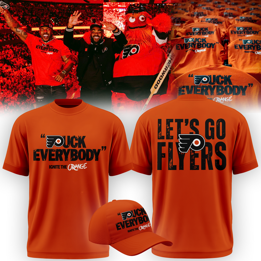 Limited edition " Puck Everybody Flyers " T-shirt
