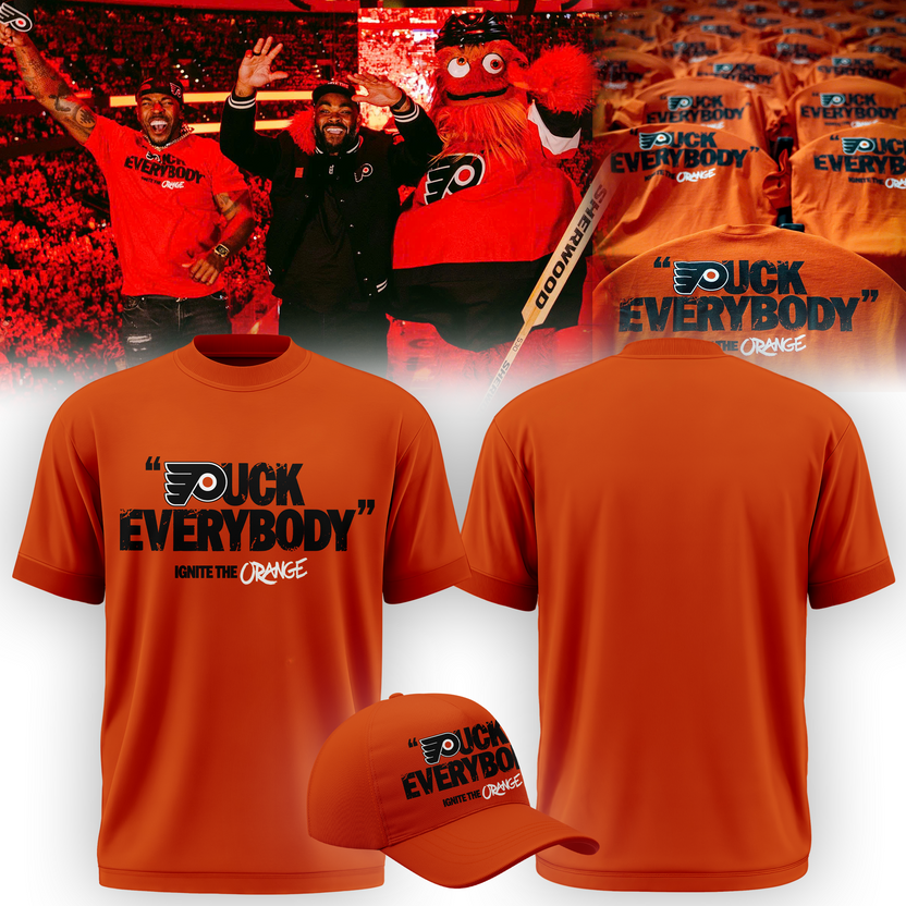 Limited edition " Puck Everybody Flyers " T-shirt