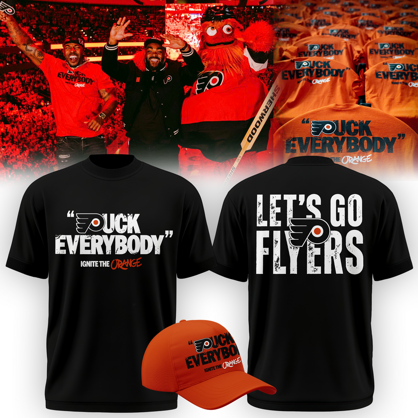 Limited edition " Puck Everybody Flyers " T-shirt