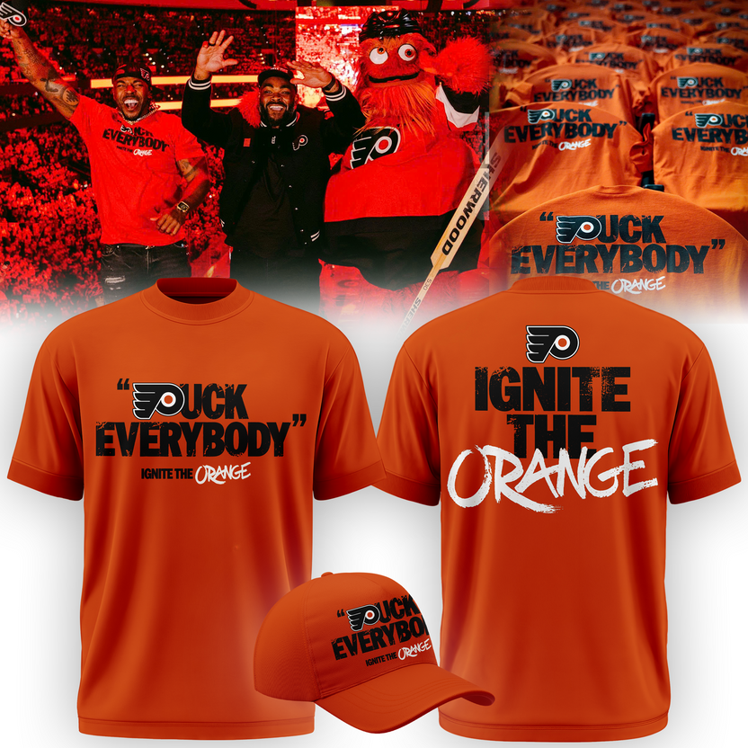 Limited edition " Puck Everybody Flyers " T-shirt