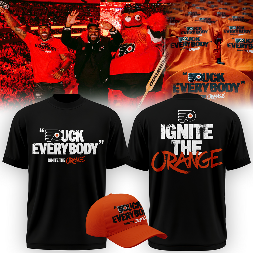 Limited edition " Puck Everybody Flyers " T-shirt