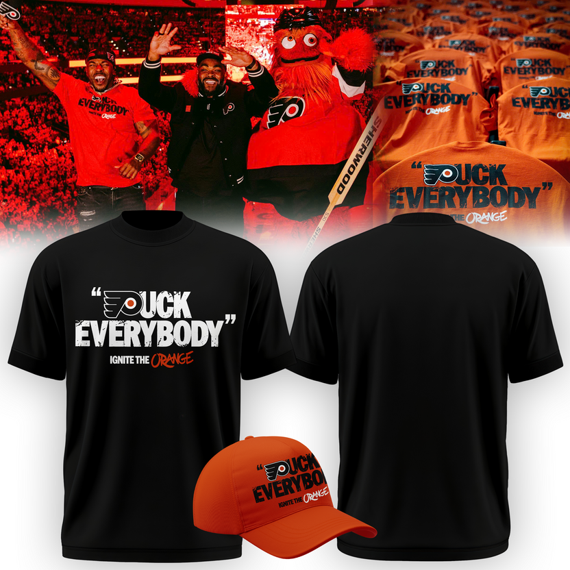 Limited edition " Puck Everybody Flyers " T-shirt