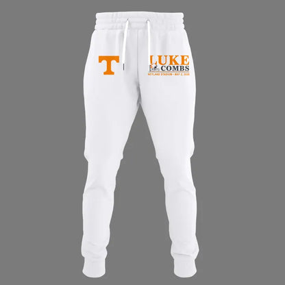 Limited Edition Luke Combs x Tennessee Volunteers Football - My Kinda Saturday Night Tour Country Music Long Tee