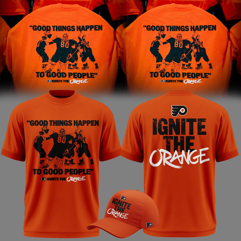 Limited edition " Puck Everybody Flyers " T-shirt