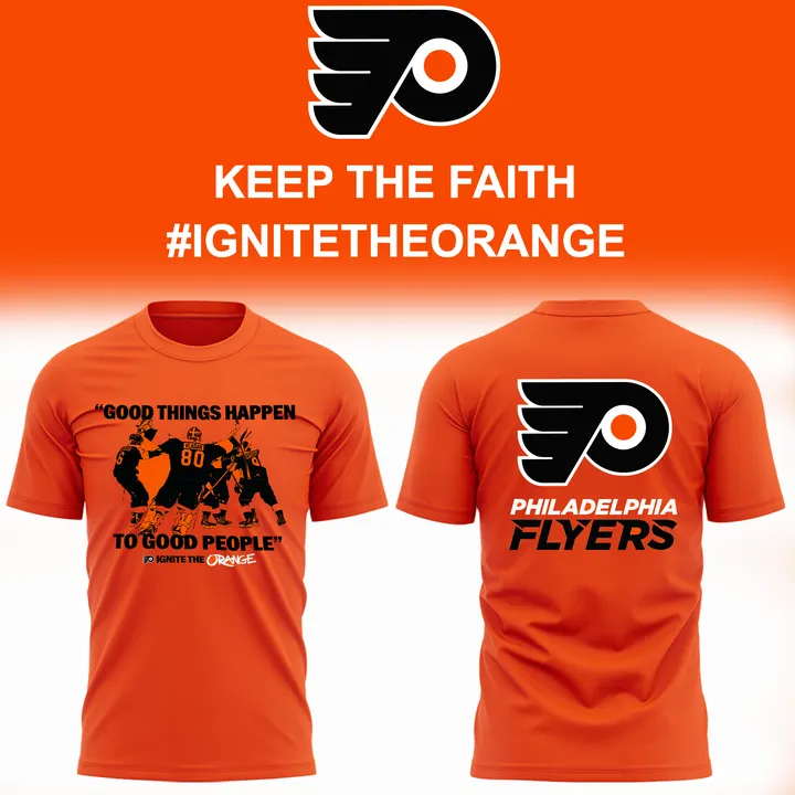 Limited edition " Puck Everybody Flyers " T-shirt