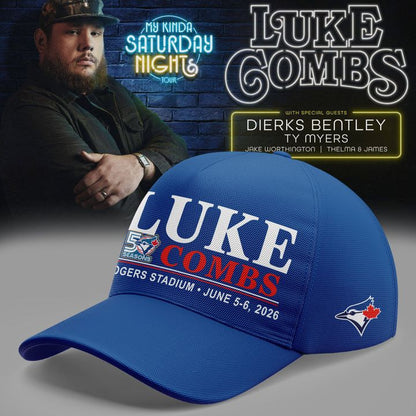 LC x Toronto Blue Jays 50th Anniversary - My Kinda Saturday Night Tour 2026 Hoodie