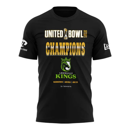 Louisville Kings United Bowl Champions 2026 Reigning Champions T-Shirt_1002