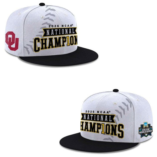 Oklahoma Sooners 2026 Baseball National Champions New Cap