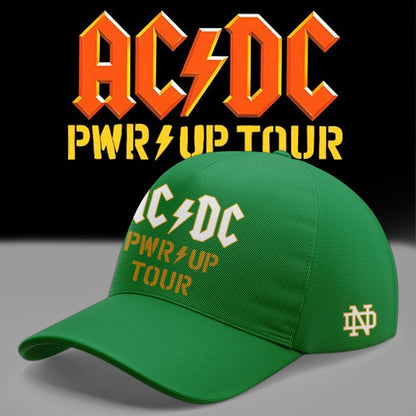 001. New Tshirt AC/DC x Notre Dame Football - Power Up Tour 2026 T-Shirt