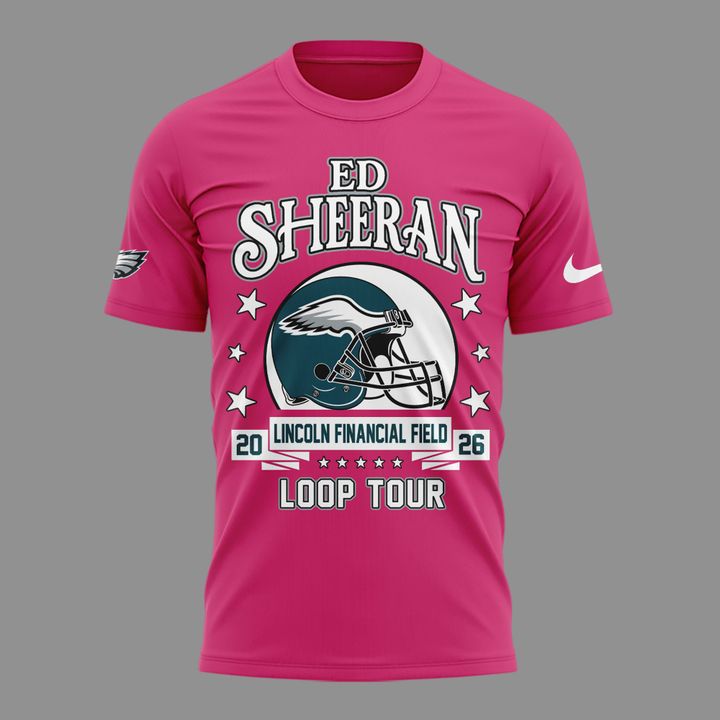 Perfect Shirt Ed Sheeran - Loop Tour 2026 x Philadelphia Eagles Mascots T-Shirt
