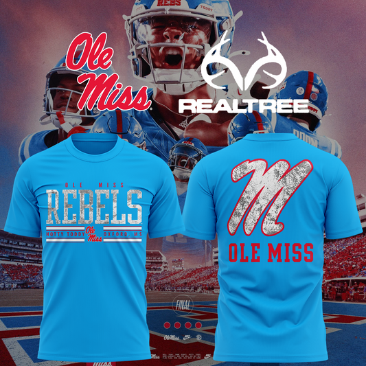 Ole Miss Football X Realtree 2026 - Tshirt