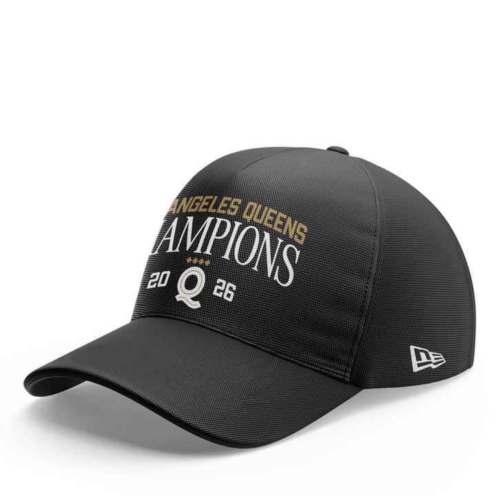 LA Queens 2026 Champions White T-Shirt