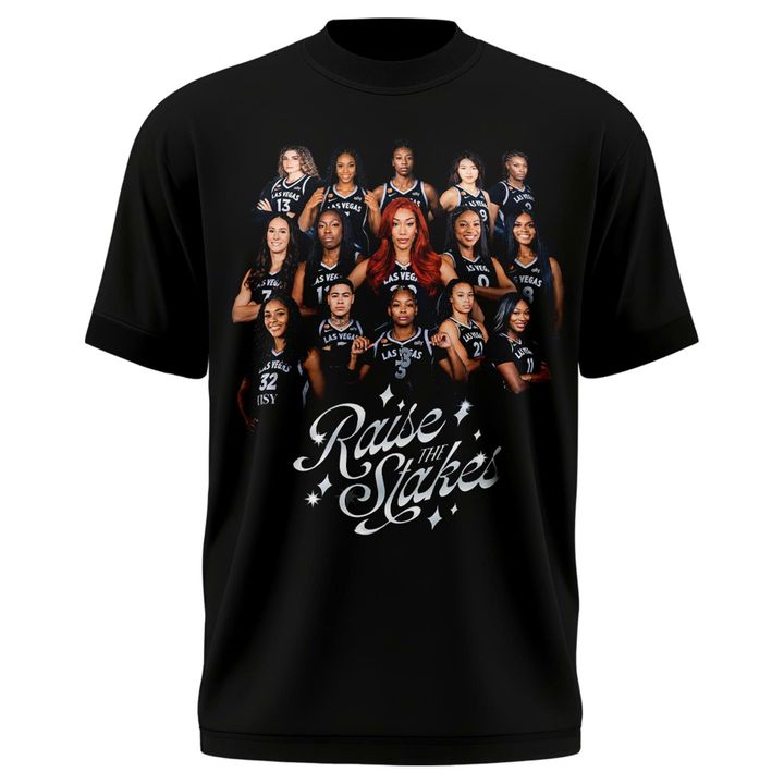 Special 2026 Las Vegas Aces "Raise The Stakes" Tee