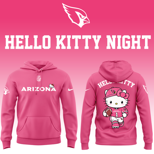 Arizona Cardinals Hello Kitty 2026 Limited Edition hoodie
