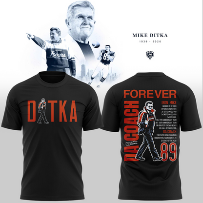 Chicago Bears Mike Ditka Forever T-shirt