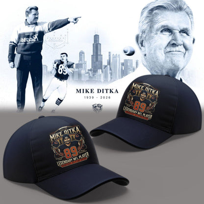 Mike Ditka Chicago Bears In Loving Memory Limited Edition Hoodie