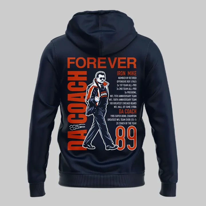 Mike Ditka Chicago Bears In Loving Memory Limited Edition Hoodie
