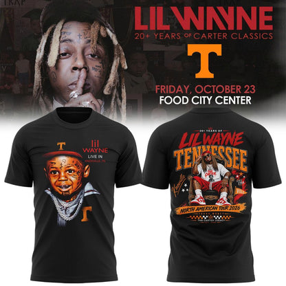LW, "20 Years of Carter Classics” live in Tennessee T-shirt