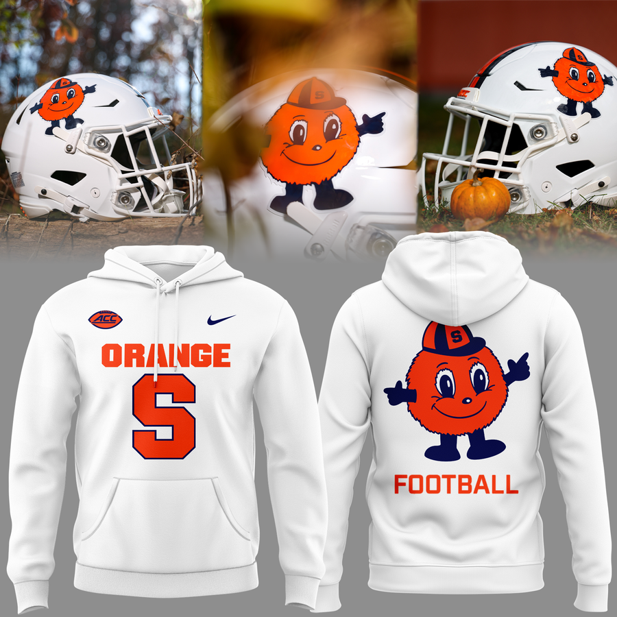 1.Limited Edition Syracuse Football Otto Hall of Fame Hoodie 2026
