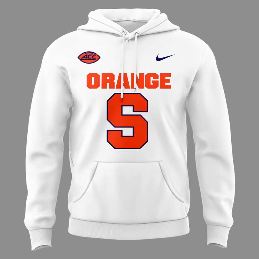 1.Limited Edition Syracuse Football Otto Hall of Fame Hoodie 2026