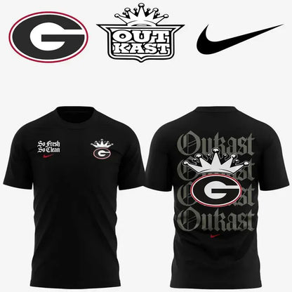 ..Georgia Bulldogs x Outkast Limited Black Shirt v3