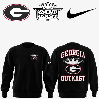 ..Georgia Bulldogs x Outkast Limited Black Sweatshirt v3
