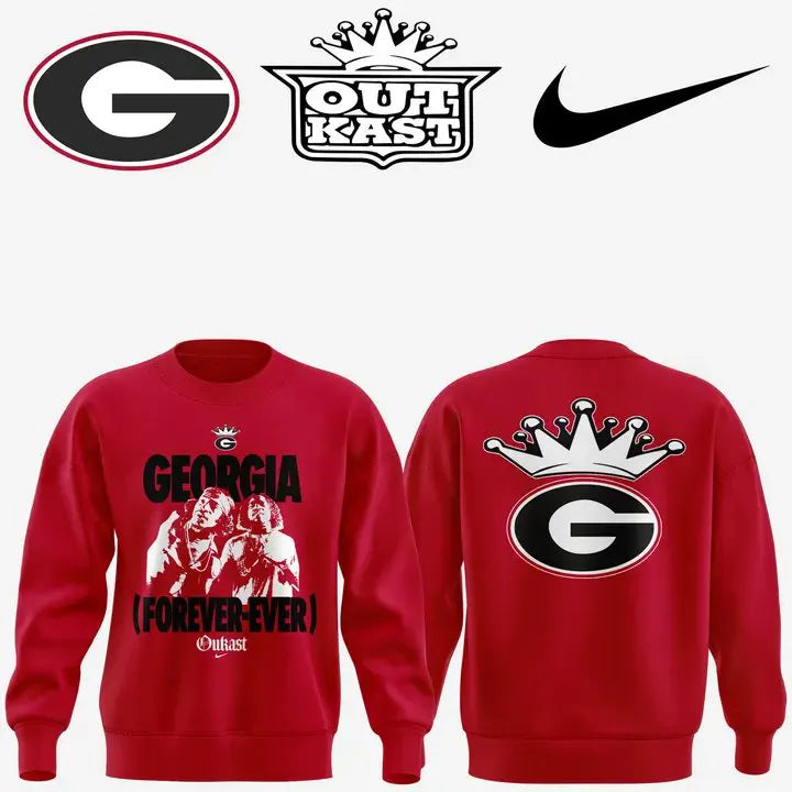 ..Georgia Bulldogs x Outkast Limited Red Sweatshirt