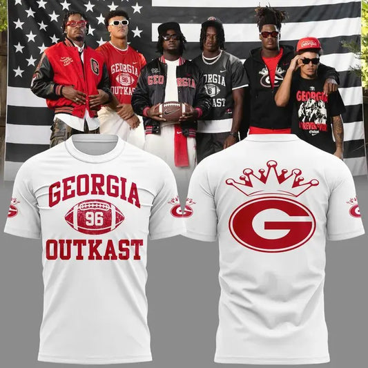 ..Georgia Bulldogs x Outkast Limited White Shirt