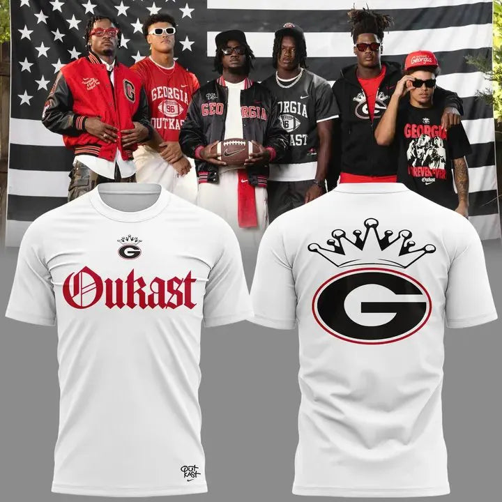 ..Georgia Bulldogs x Outkast Limited White Shirt v2