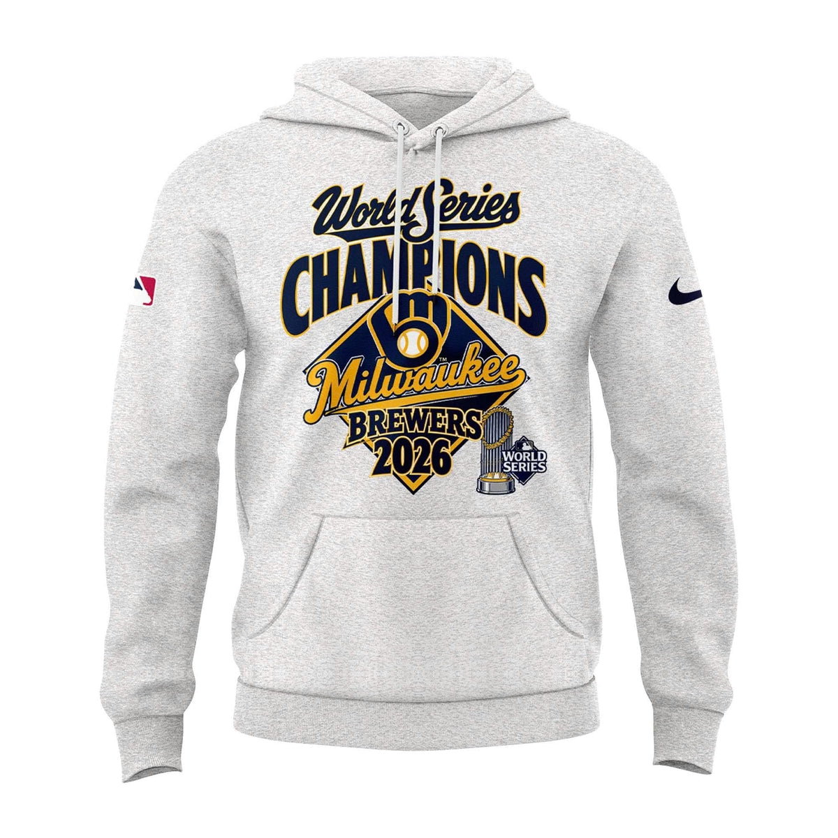 Milwaukee Brewers World Series Champions 2026 Hoodie