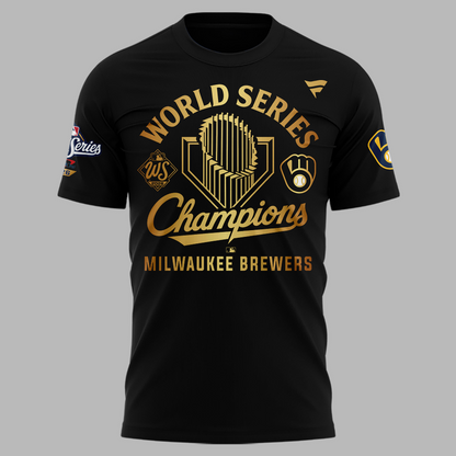02.Milwaukee Brewers World Series Champions 2026 T-Shirt