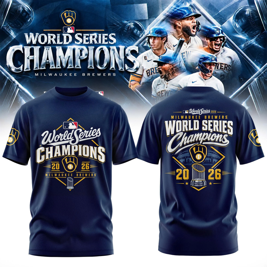 04.Milwaukee Brewers World Series Champions 2026 T-Shirt
