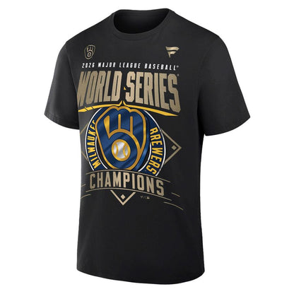 3.Milwaukee Brewers 2026 World Series Champions Locker Room Authentic T-Shirt