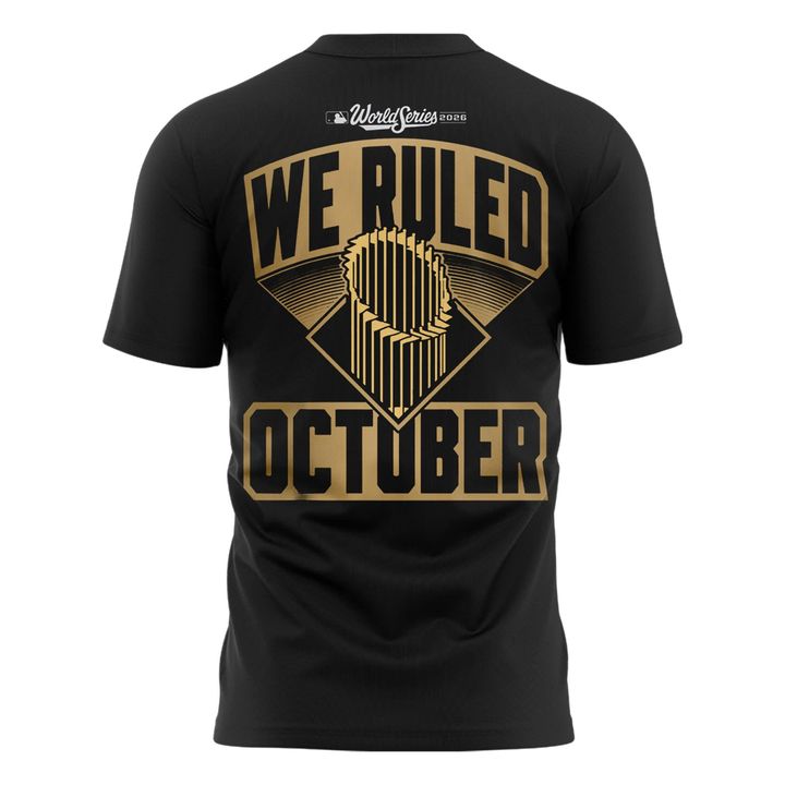 (Adult & Kids) Milwaukee Brewers 2026 World Series Champions Black T-Shirt