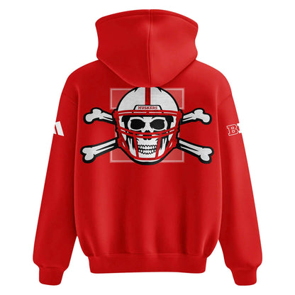 Nebraska Huskers x Day ☠️ Day Hoodie 2026