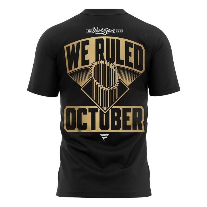 Men’s Milwaukee Brewers 2026 World Series Champions T-Shirt - Black
