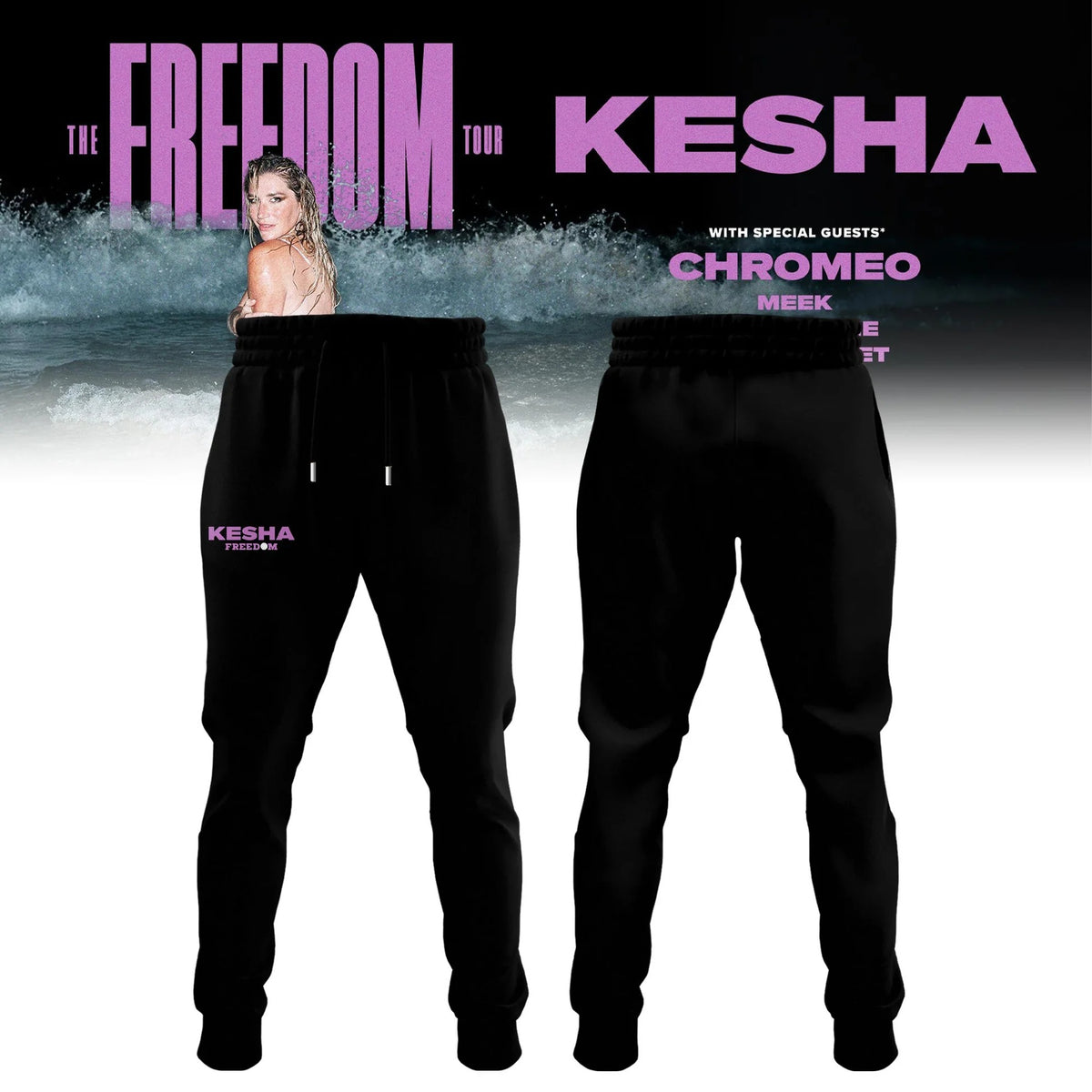 Kesha x The Freedom Tour 2026 Hoodie Limited Edition