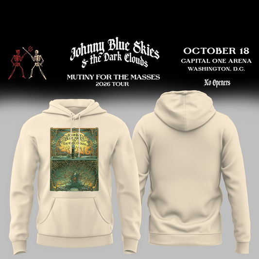 Johnny Blue Skies And The Dark Clouds Washington DC 2026 Event Poster Live At Capital One Arena October 18 2026 Shirt