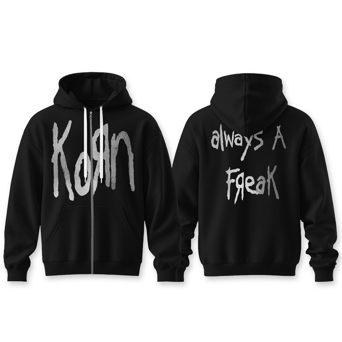 Limited Edition Korn Euro Tour 2026 Zip Hoodie