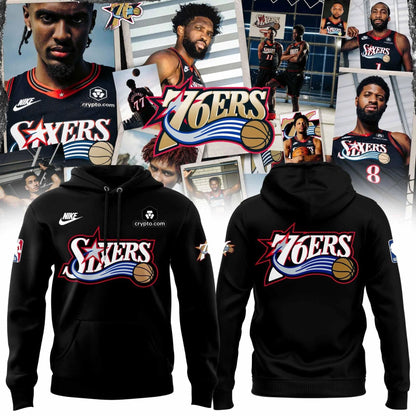Philadelphia 76ers 2025-2026 Hardwood Classic Hoodie v2