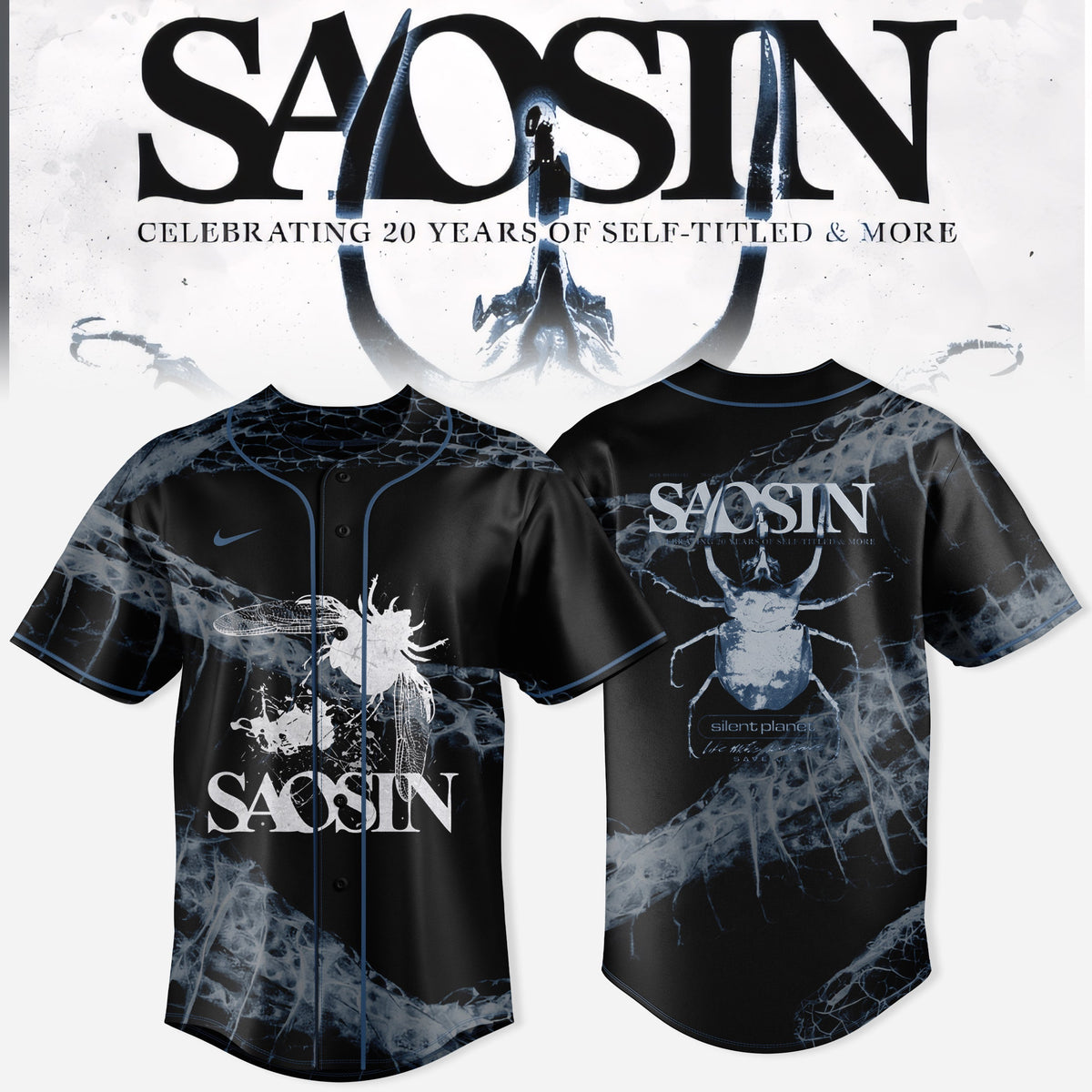 _SAOSIN — 20 YEARS OF POST-HARDCORE LEGACY JERSEY