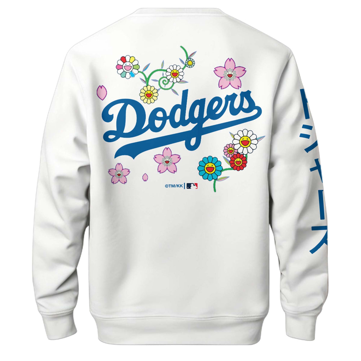 Los Angeles Dodgers x Takashi Murakami World Series Champion 2025 White Sweatshirt
