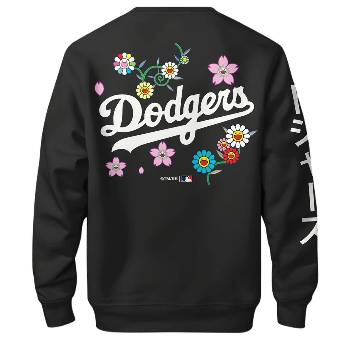 Los Angeles Dodgers x Takashi Murakami World Series Champion 2025 Black Sweatshirt