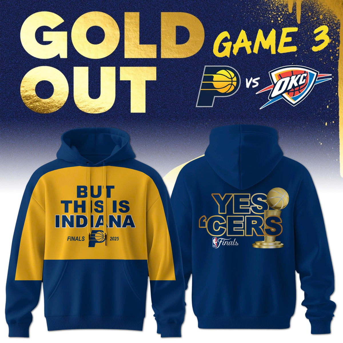 But This is Indiana Shirt - Indiana Pacers Yes Cer Hoodie
