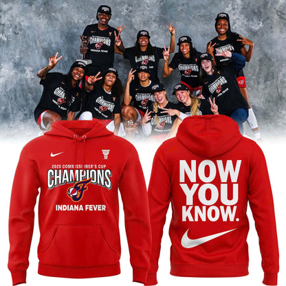 Special Now You Know. 2025 WNBA Commissioner’s Cup Champions Hoodie