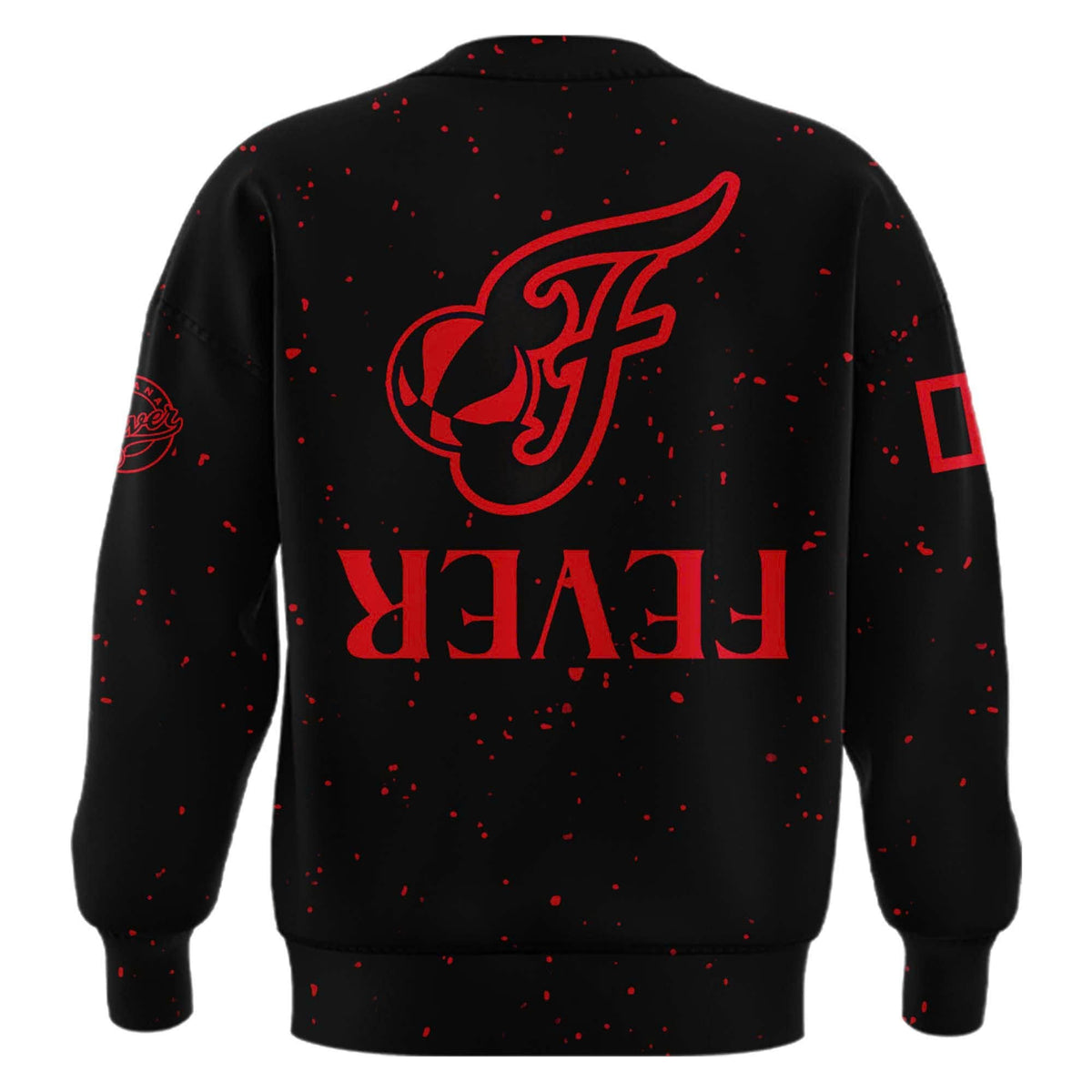 Indiana Fever Stranger Things Rebel Swingman Limited Edition Black Sweatshirt