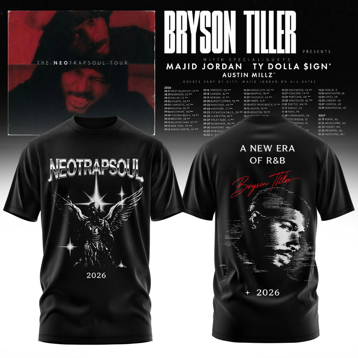 THE NEOTRAPSOUL TOUR 2026 Tee