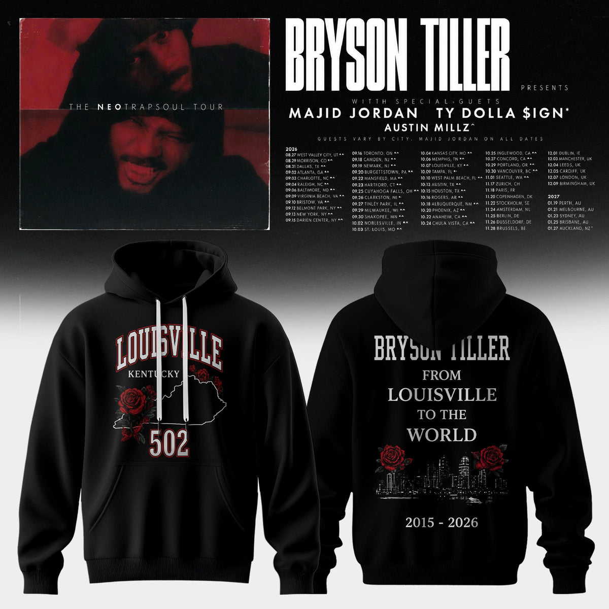 THE NEOTRAPSOUL TOUR 2026 Hoodie